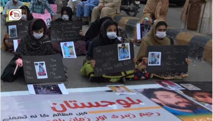 کراچی: محمد رحیم زھری ءُ زمان بلوچ ءِ زورانسری آوار جنی ءِ بگیری ءَ زھرشانی