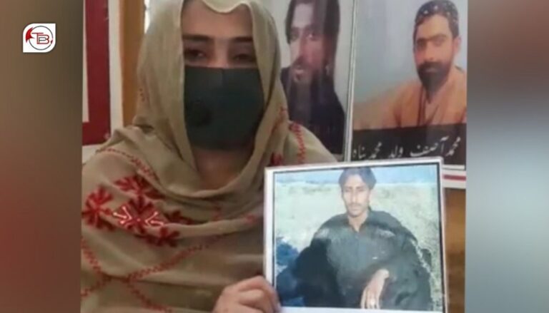 سیزدہ سال گوستگ بچ داں انگت یل کنگ نہ بیتگ۔ فہمیدہ بلوچ