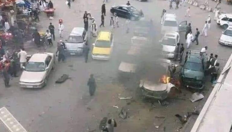 اوگانستان ءَ وزیر خارجہ ءِ کارگس ءِ نزیک ءَ وتکش بمب تراک ءَ شش مردم بیران