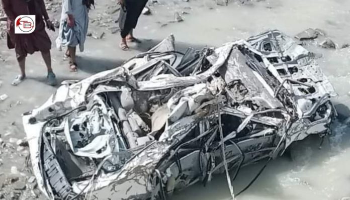 آواران: تُرندیں ھوراں گاڑی کور ءَ آپ برتگ، ھپت مردم بیران بیتگ اَنت