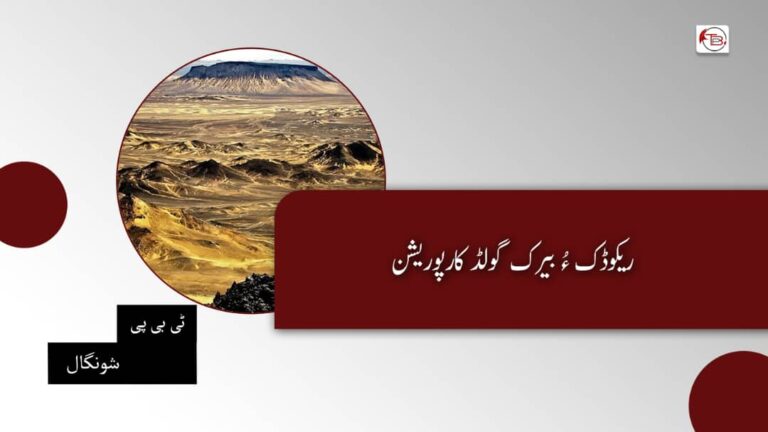 ریکوڈک ءُ بیرک گولڈ کارپوریشن – ٹی بی پی شونگال