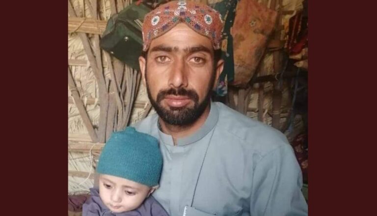 مشکے ءَ ناشناسیں مردمانی تیر گواری ءَ یک مردمے بیران، زھگے زدگ بوتگ