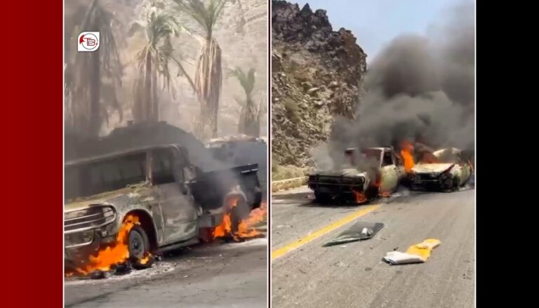 سرباز ءُ راسک ءَ چار گاڑیانی ٹکر ورگ ءَ زالبولے ءَ ھوار دو مردم بیران ،شش زدگ بیتگ انت