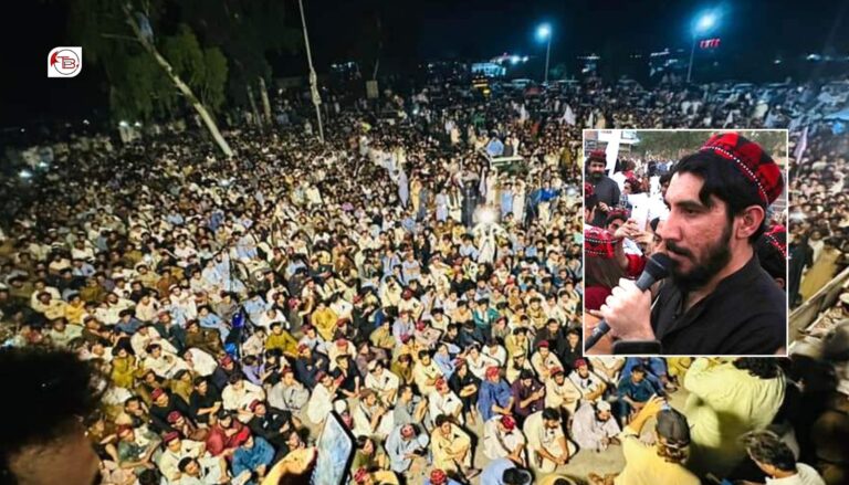 پاکستان مئے ھکاں بہ دنت اگاں ناں آجوئی ءِ ھاتر ءَ جنگ کنیں – منزور پشتین