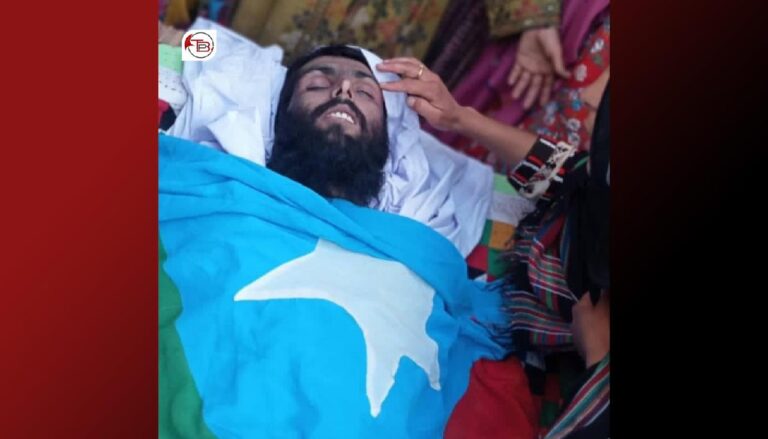 غلام فاروق زھری ءِ کل کسارت بُنکی ھنکین ءَ کنگ بوتگ