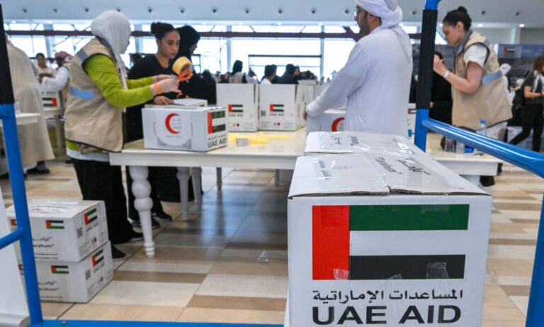امارات ءَ غزہ ءِ کمکی مھم ءَ سَے ھزار ءُ پنچ سد کمکار بھر مند