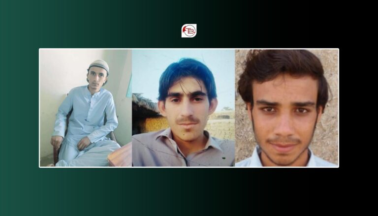 کیچ: پاکستانی پوج ءِ دست ءَ سَے مردم زورانسری آوار جنی ءَ پد بیگواہ