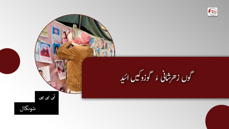 گوں زھرشانی ءَ گوزوکیں ائید -ٹی بی پی شونگال