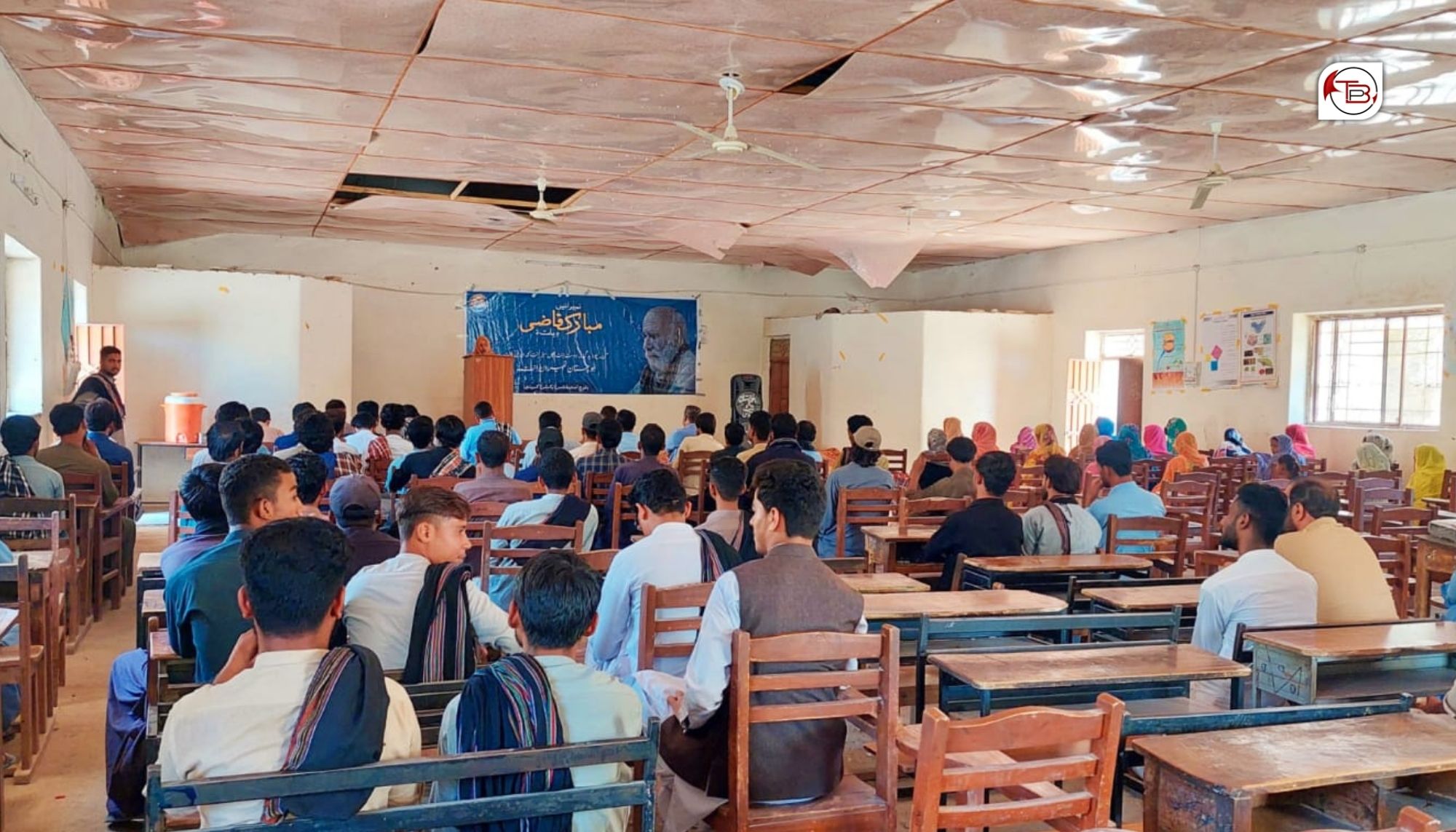 بلوچ اسٹوڈنٹس ایکشن کمیٹی نال ھنکین ءِ ￵نیمگ ءَ نمیرانیں مبارک قاضی ءِ اولی سال روچ ءِ درگت ءَ مراگشے برجم دارگ بیتگ