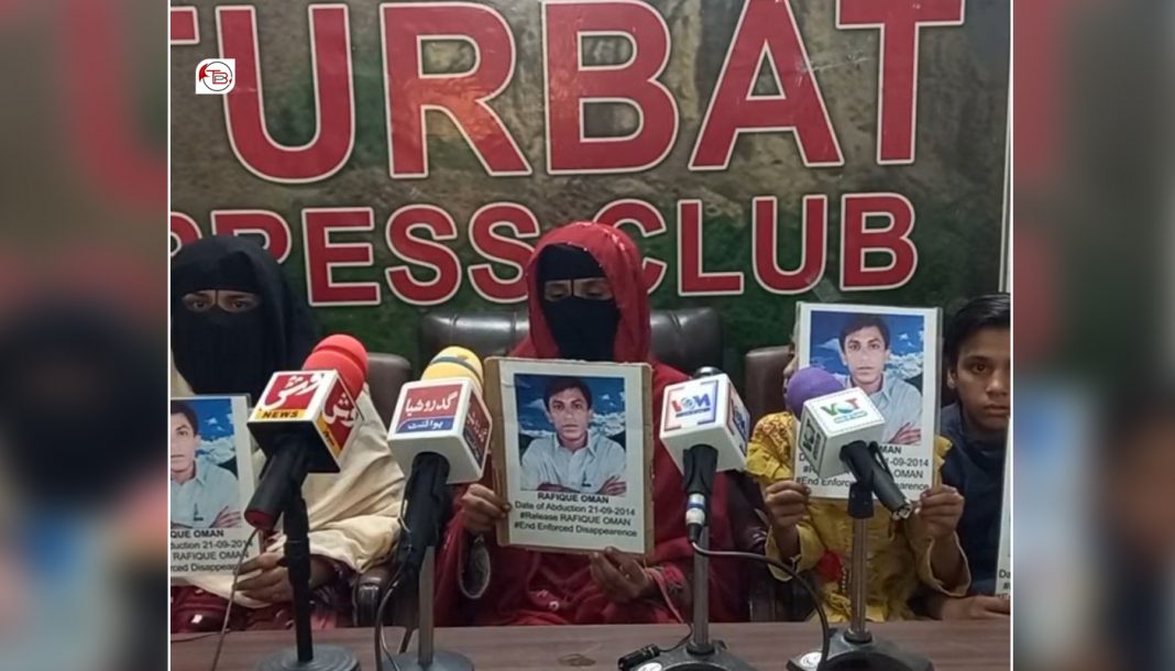 تربت: اسکول ءِ بیگواھیں استاد رپیک اومان ءِ زوریں بیگواہ کنگ ءَ چہ دہ سال گوستگ – پریس کانفرنس کودکان