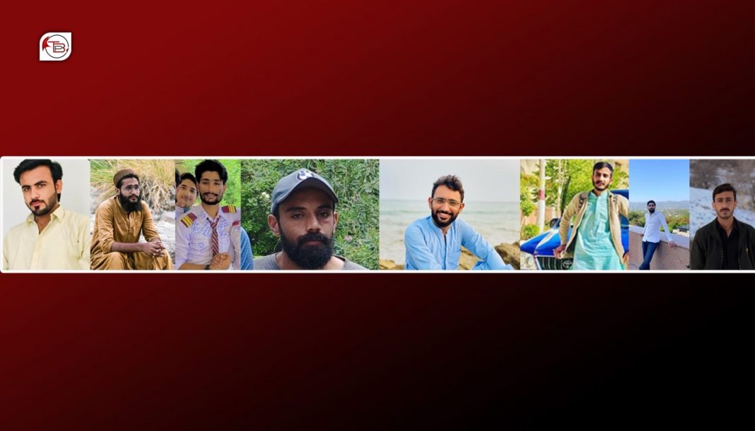 چہ کراچی ءَ ھشت بلوچ نودربر پاکستانی پوج ءِ دست ءَ بیگواہ
