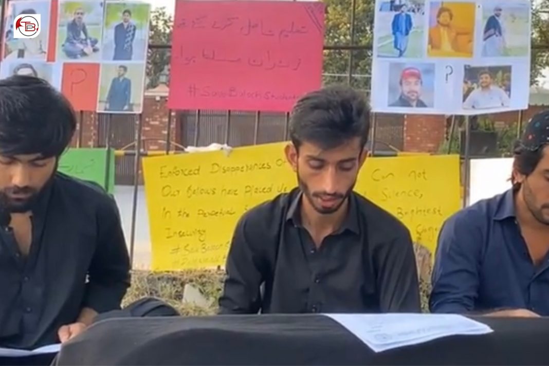 بلوچ پجار ءِ سر ءَ ریاستی سیکورٹی ادارہ نودربراں پہ زور بیگواہ کنگ ءَ نشانگ جوڑ کنگ ءَ اَنت – نودربر سروکانی پریس کانفرنس