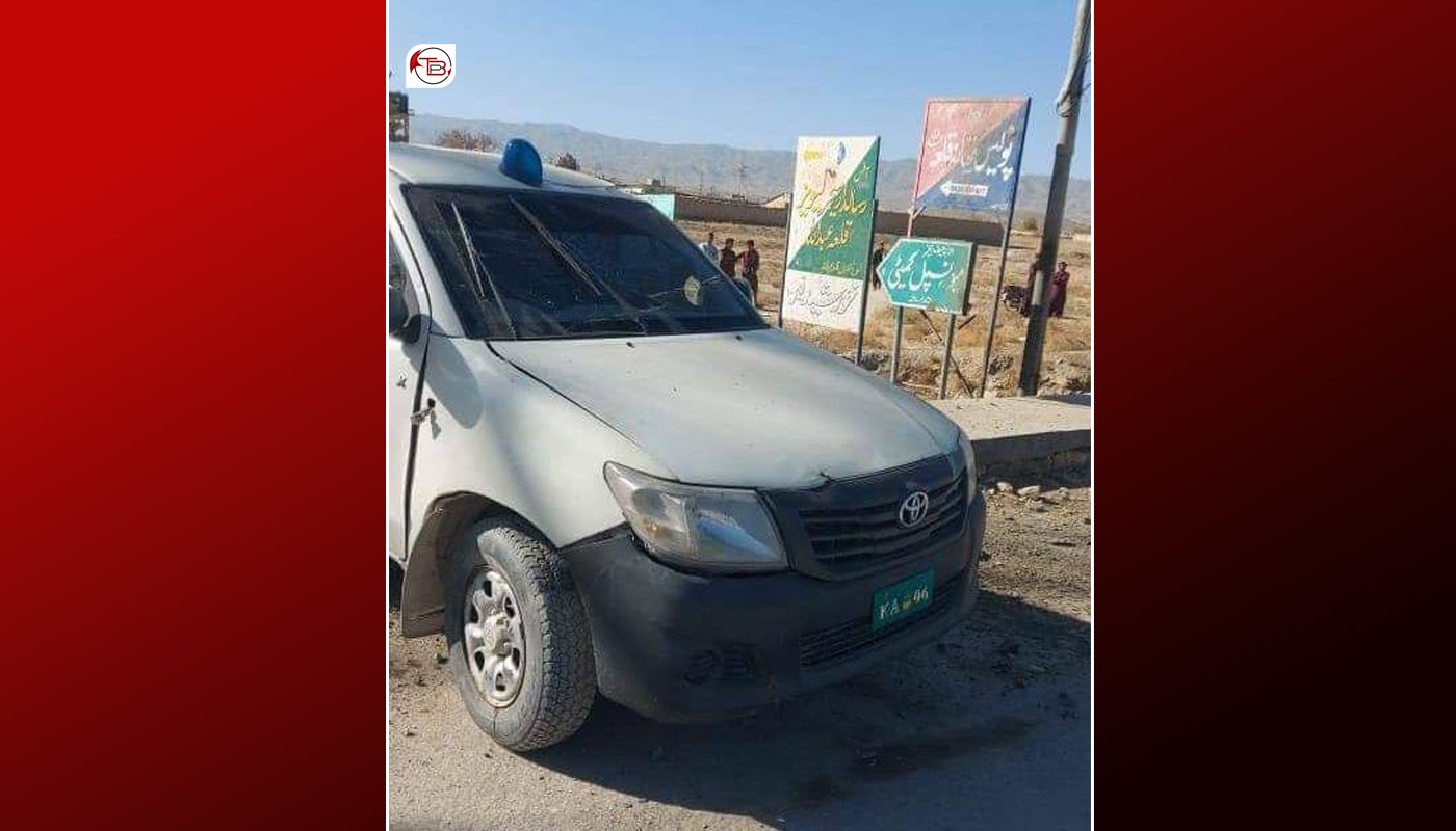 قلعہ عبداللہ: لیویز ءِ گاڑی ءِ سر ءَ بمب تراک