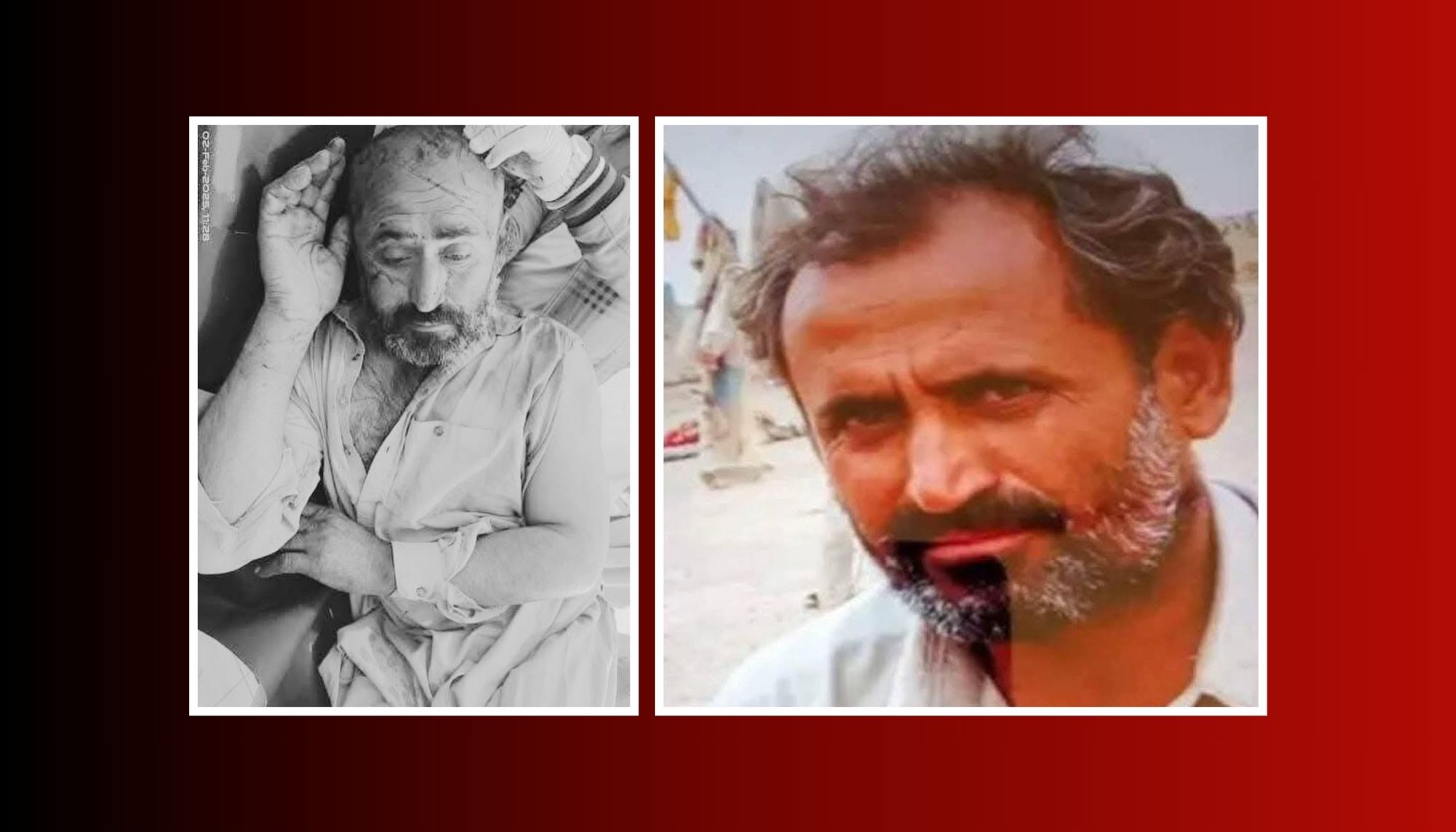 پنجگور: گوستگیں روچ ءَ ناشناسانی دست ءَ آوار جتگیں مردم زدگیں جاوراں یل دیگ بیتگ