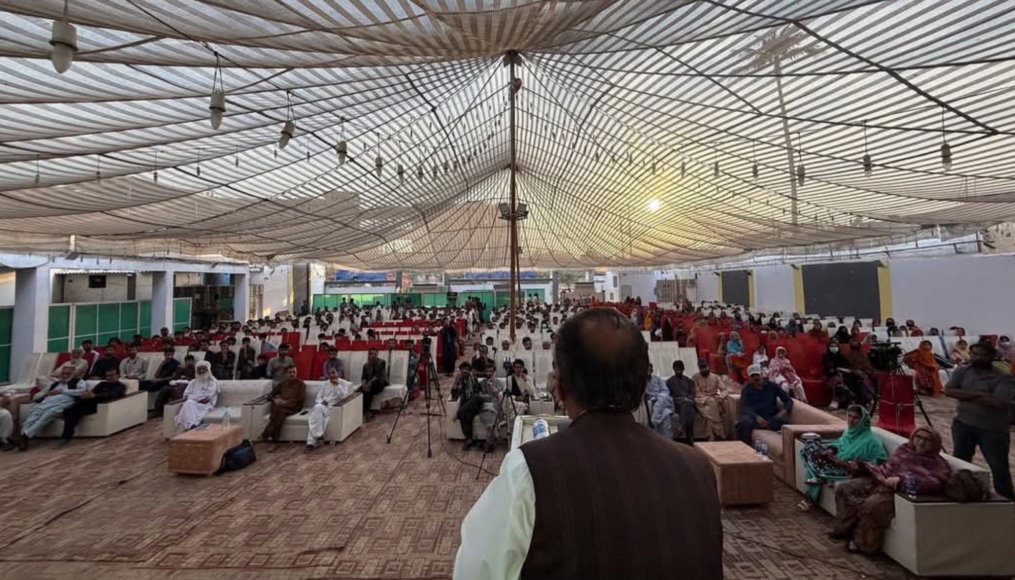 صباء لٹریری فیسٹیول ، ملیر ءَ سوبمندی ءَ گوں برجم دارگ بیتگ- بساک