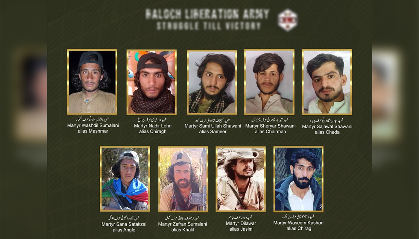 پانزدہ زورگریں پوجی کارندہ کشتگ انت، 9 سرمچار شھید بیتگ انت- بی ایل اے