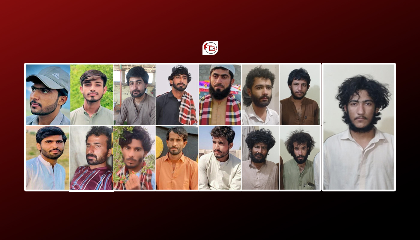 بلوچستان ءِ جتاجتائیں دمگاں چہ زورانسری بیگواہ کنگ بیتگیں شانزدہ مردم یل کنگ بیتگ اَنت