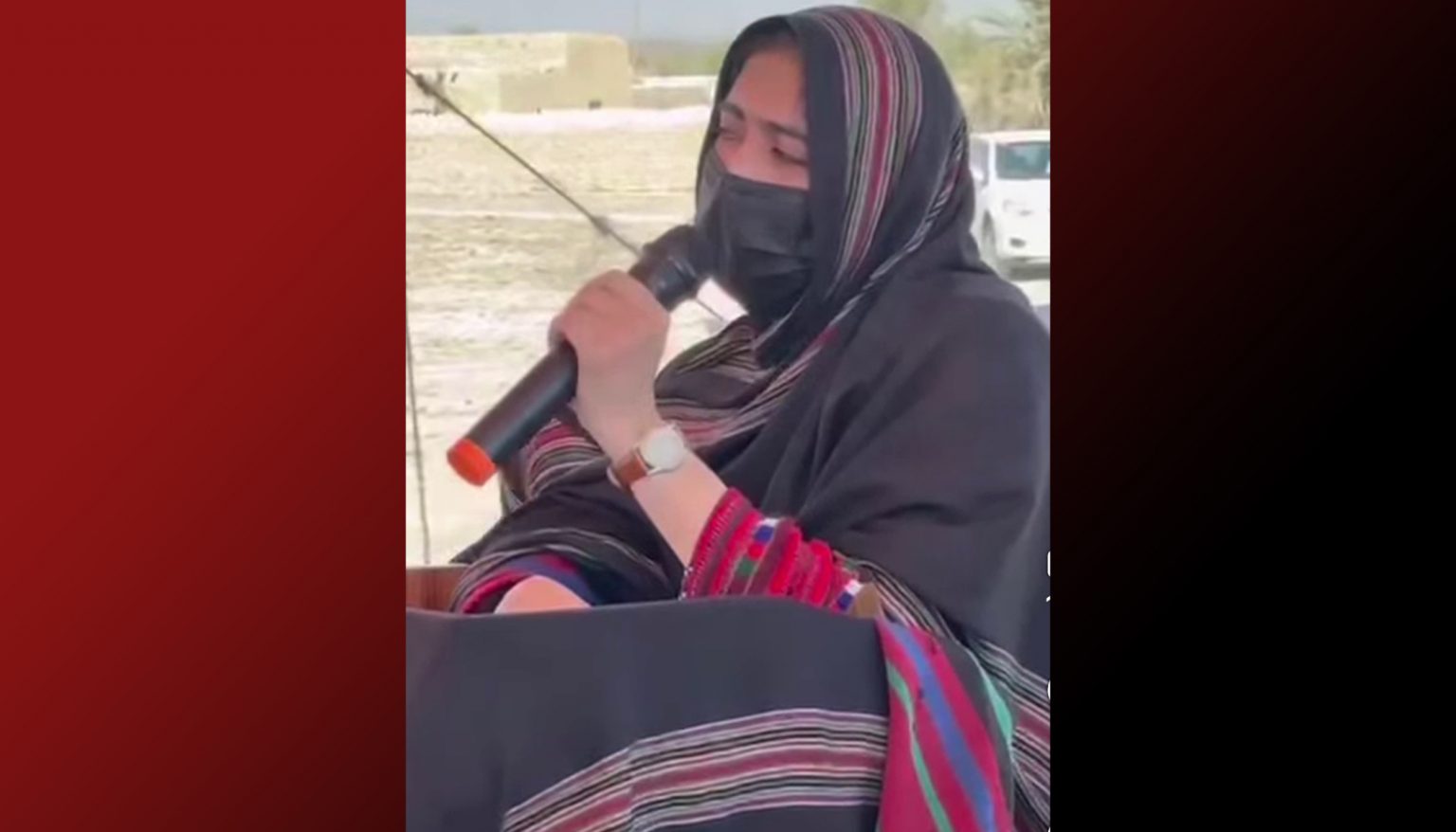 گوادر : بلوچ وومن فورم ءِ آرگنائزر ڈاکٹر شلی بلوچ دزگیر