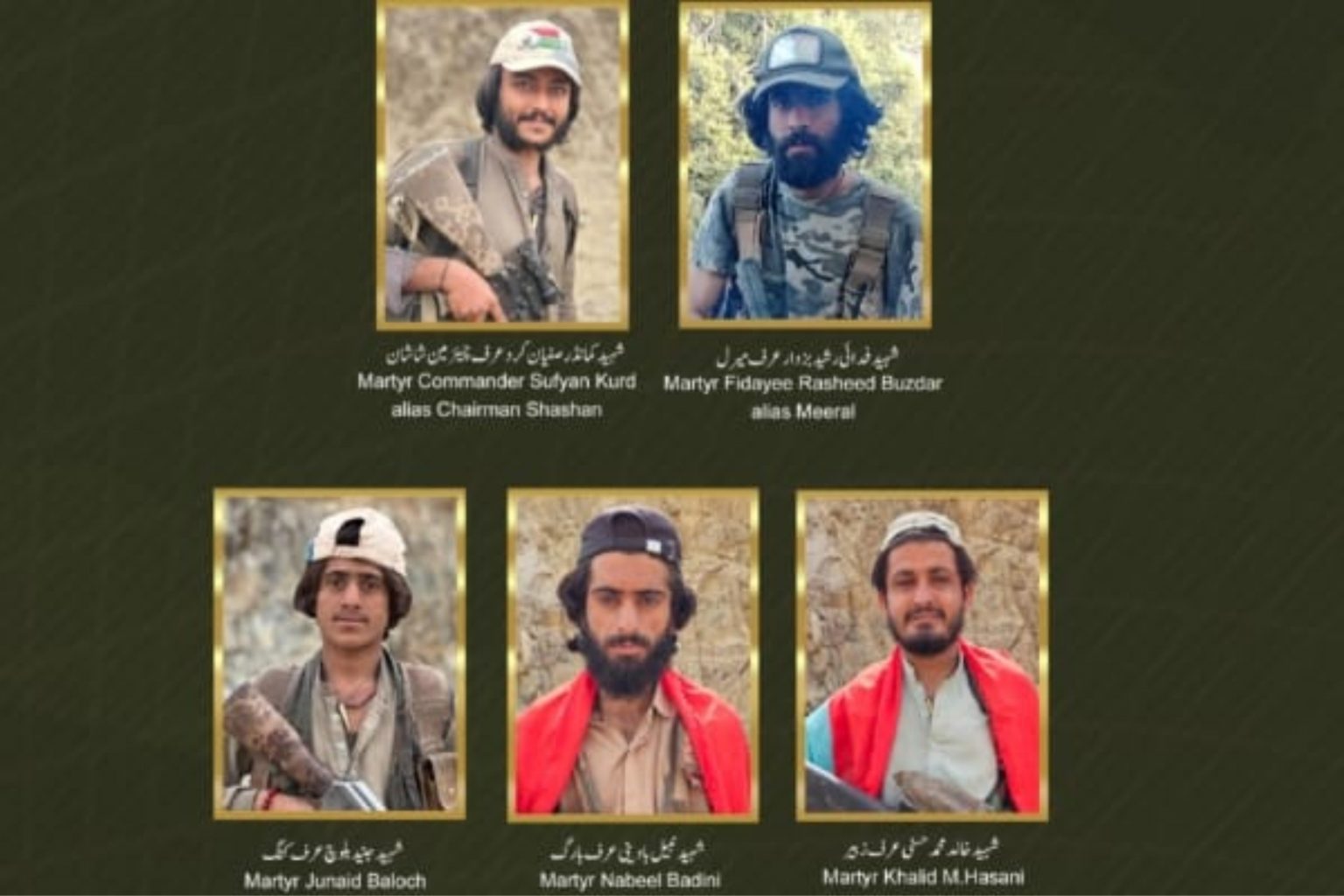 نوشکی میڑاں زوگریں پوج ءِ هپت کمانڈو کشتگ انت ، پنچ سرمچار نمیران بوتگ انت . بی ایل اے