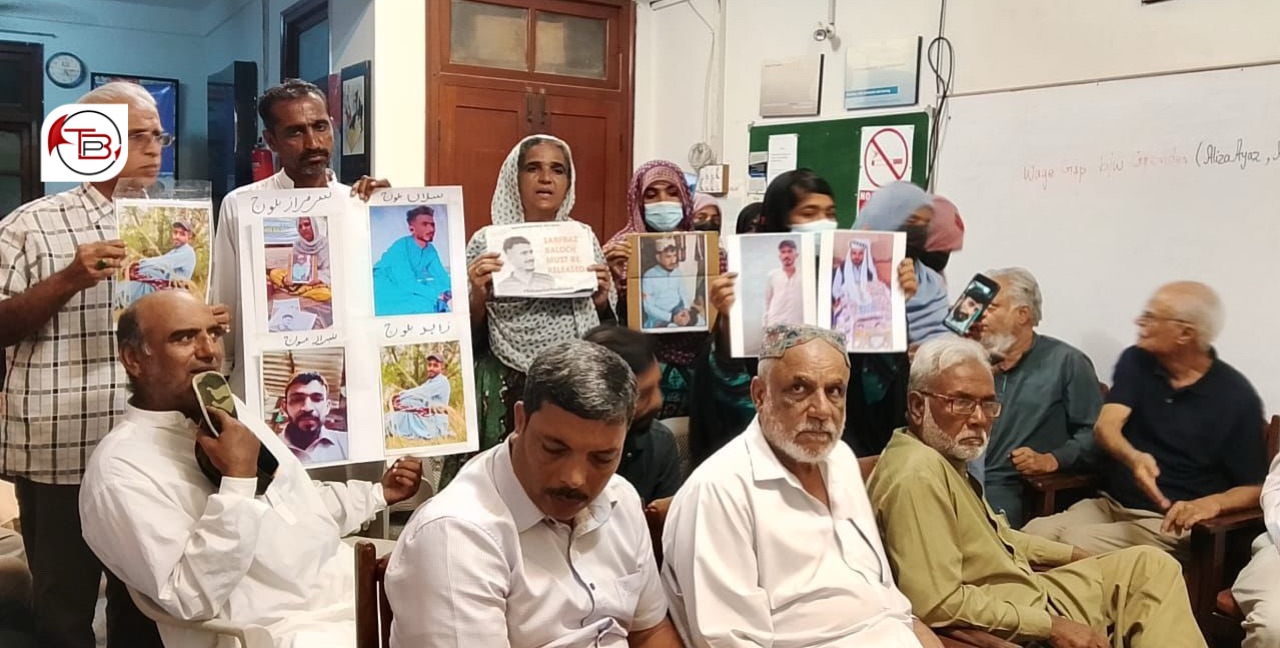 بلوچستان ءَ بیگواھیانی جیڑہ، کراچی ءَ ایچ آر سی پی ءِ نیاد، بلوچ کھولاں بھر زرتگ