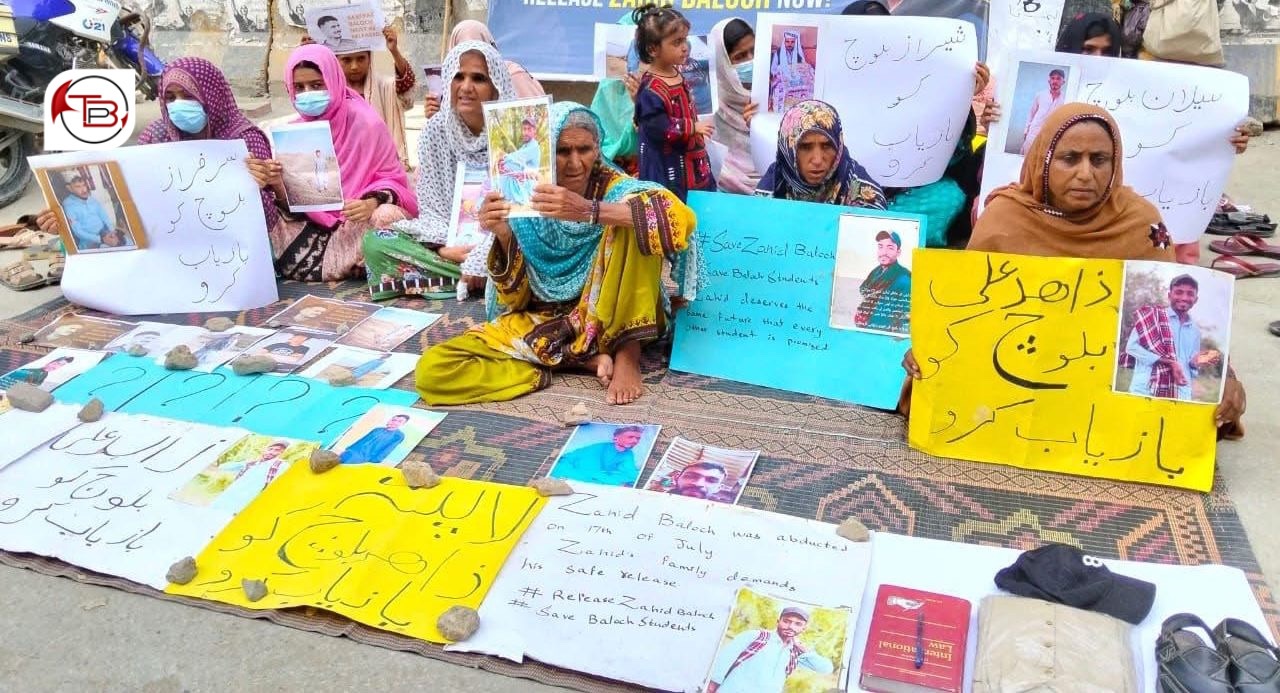 بلوچستان ءَ جتاجتائیں دمگاں پنچ مردم بیگواہ ءُ اسلام آباد ءُ کراچی ءَ کھولانی نندانک برجاہ ءَ اِنت