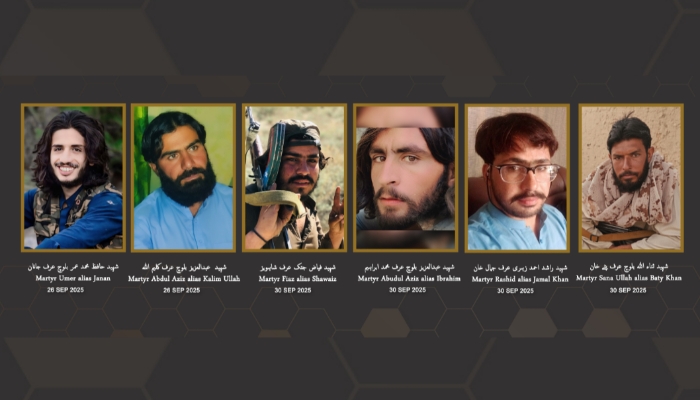 زھری ءَ بلوچ راج ءِ پھریز ءَ دژمن ءِ بازیں کارندہ کشتگ انت ، شش سرمچار نمیران بوتگ انت – براس