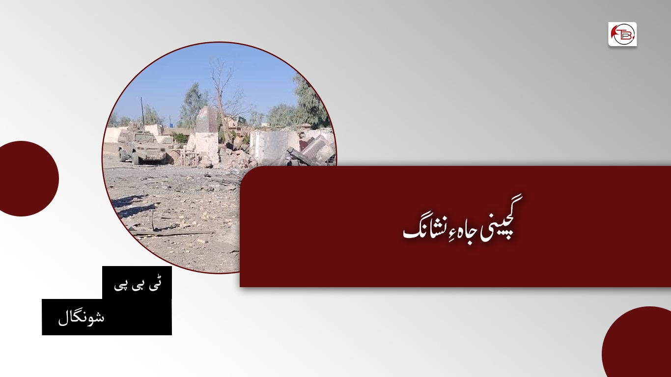 گچینی جاہ ءِ نشانگ- ٹی بی پی شونگال