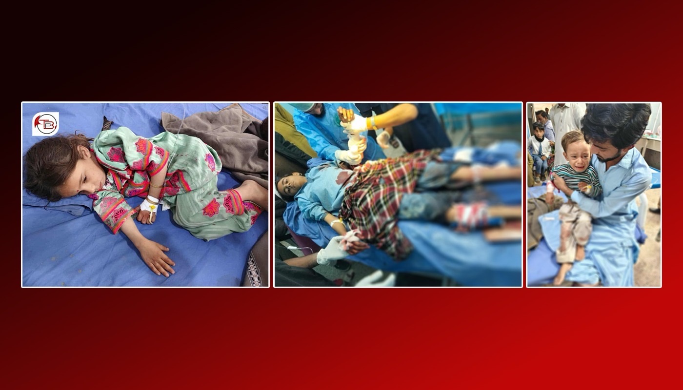 آواران : پاکستانی پوج ءِ آبادی سر ءَ مارٹر آس، زالبول ءُ چُکاں ھوار ھپت شھری ٹپی