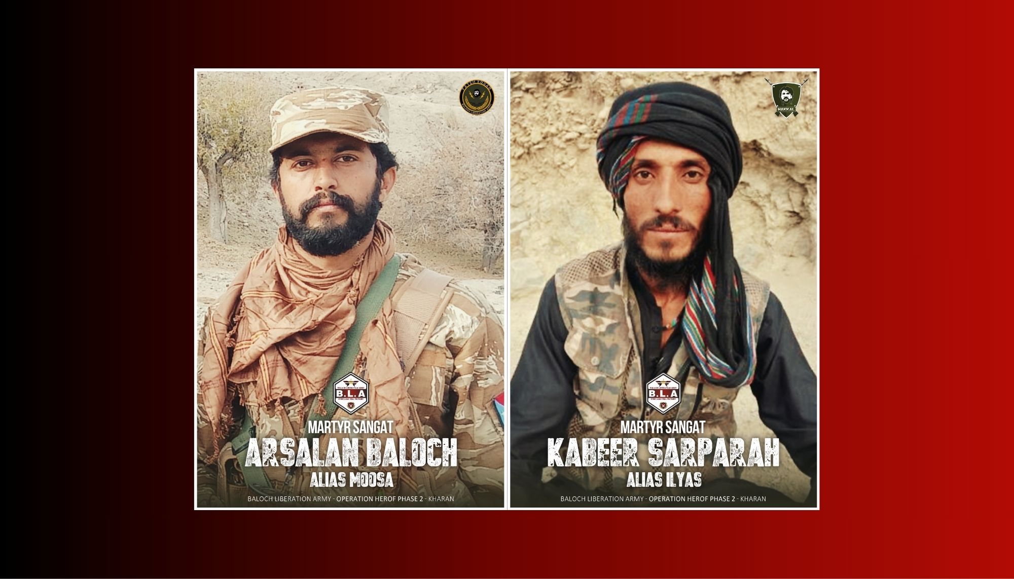 بی ایل اے ءَ وتی نمیرانیں ھمراھانی اکس ءُ تامر شنگ کتگ انت