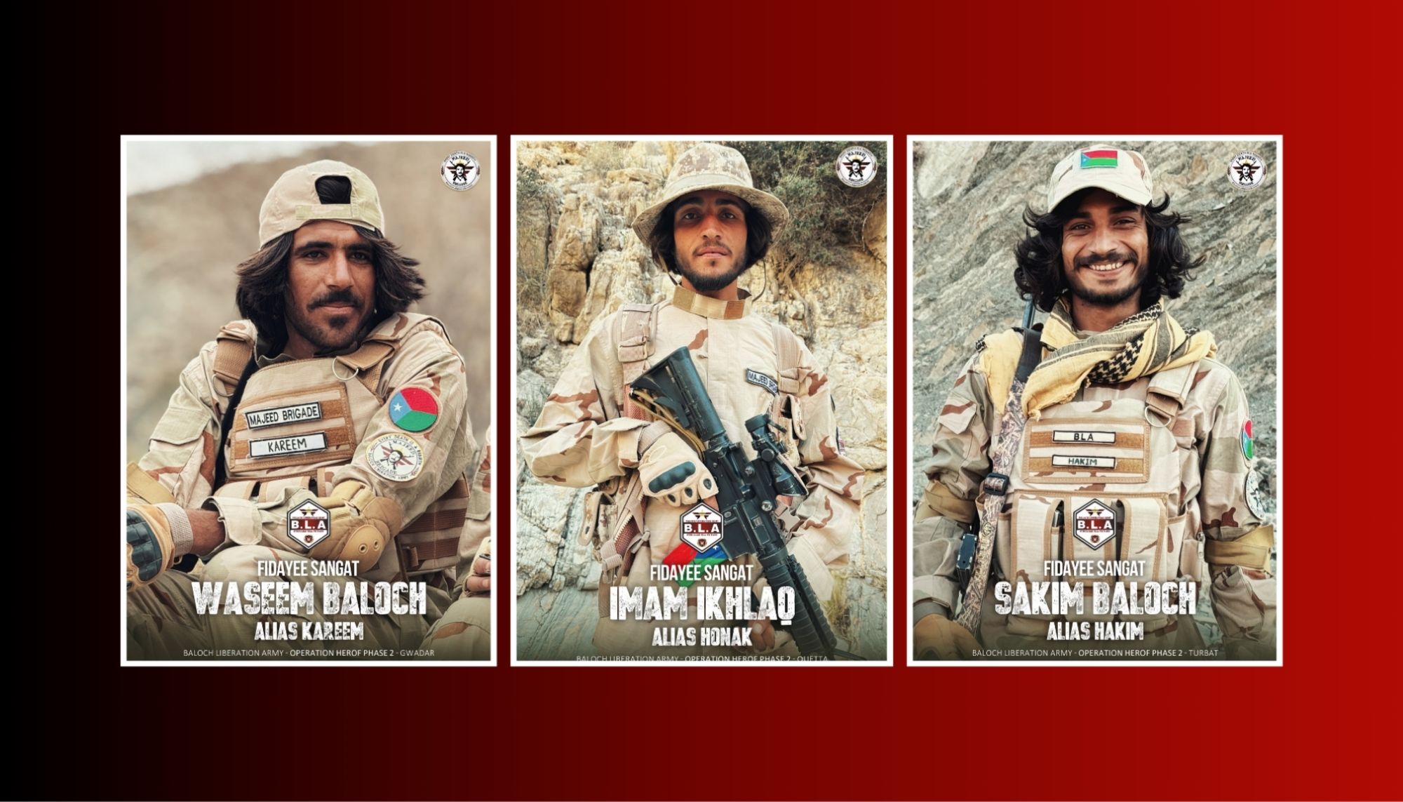 بی ایل اے ءِ میڈیا ءَ آپریشن ھیروپ دو ءَ ھواریں دگہ سَے باسک ءُ پوجی ساز ءُ سامانانی اکس شنگ کتگ انت