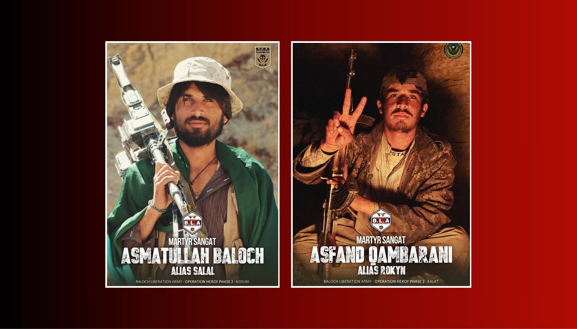 بی ایل اے ءَ آپریشن ھیروپ ءَ ھواریں دو باسکانی اکس ءُ اھوال شنگ کتگ انت