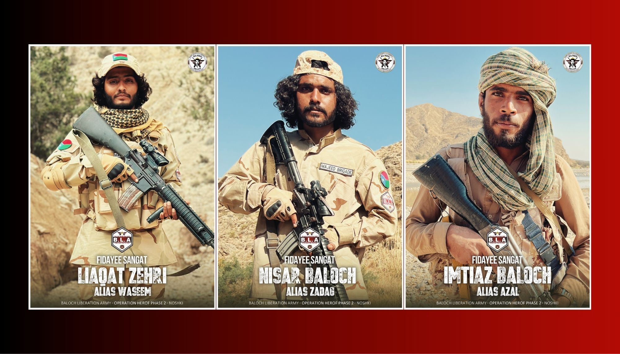 بی ایل اے ءَ وتی دگہ آپریشن ھیروپ ءَ بھر زیروکیں سَے باسکانی اکس ءُ اھوال شنگ کتگ انت