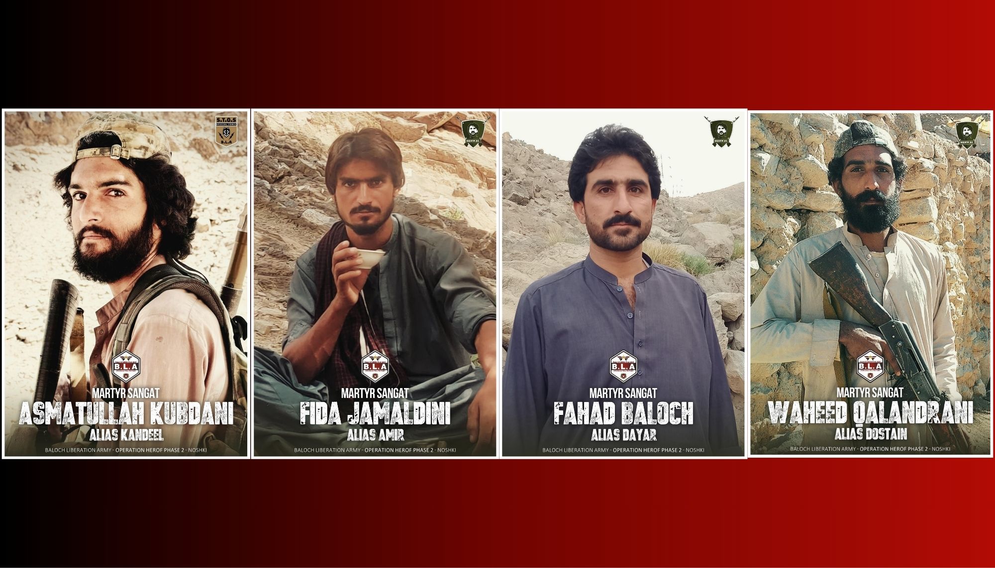 بی ایل اے ءَ آپریشن ھیروپ ٹو ءَ ھواریں دگہ چار نمیرانیں ھمراھانی اکس ءُ اھوال شنگ کتگ انت