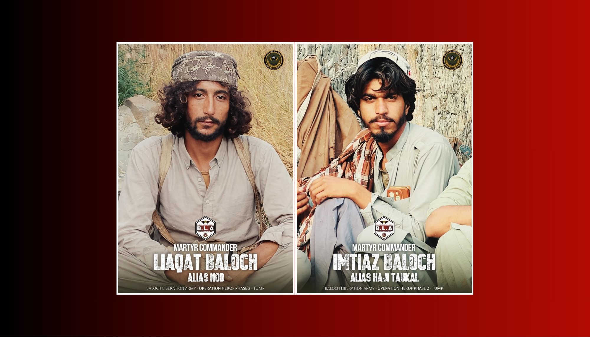 بی ایل اے ءَ آپریشن ھیروپ ءَ ھواریں دگہ دو نمیرانیں ھمراھانی اکس ءُ اھوال شنگ کتگ انت