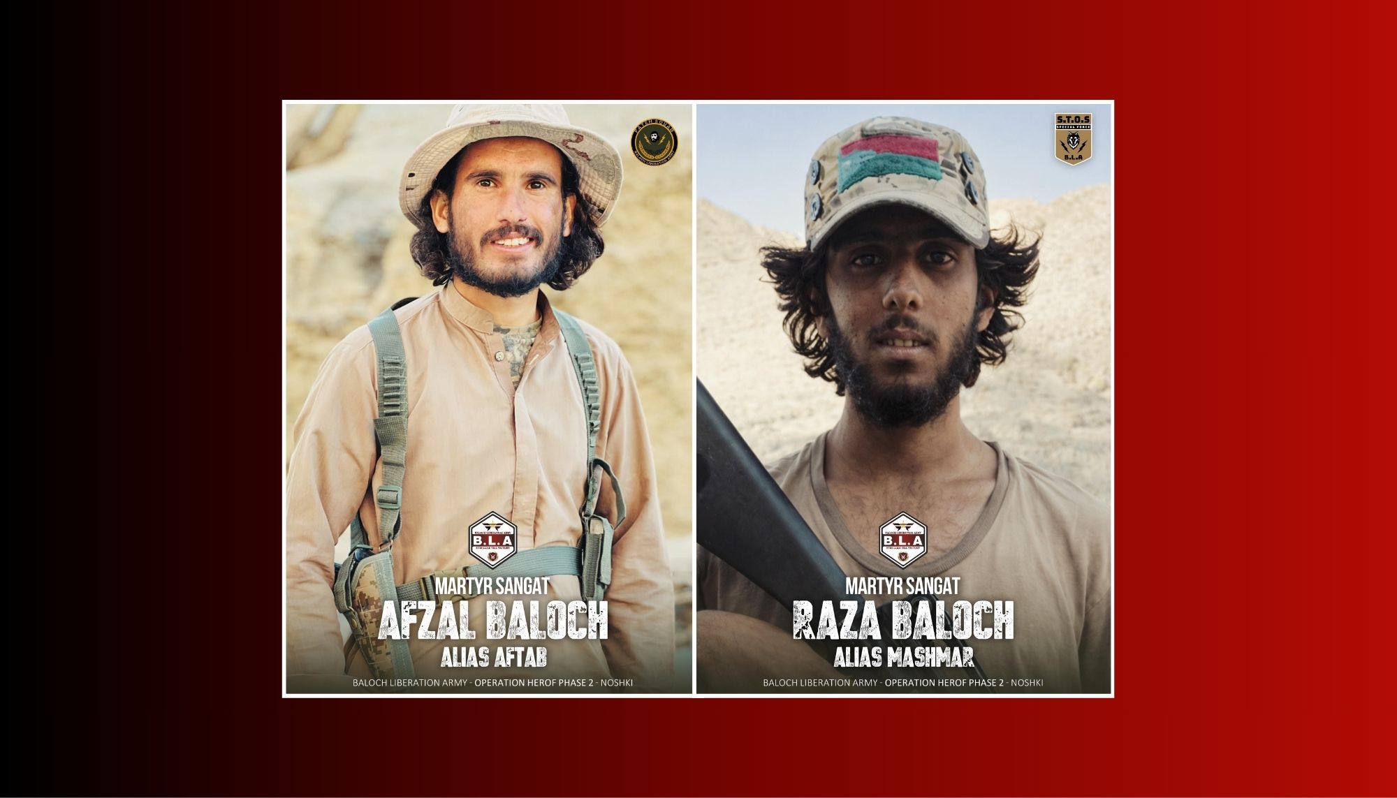 بی ایل اے ءَ آپریشن ھیروپ ٹو ءَ ھواریں دگہ دو نمیرانیں ھمراھانی اکس ءُ اھوال شنگ کتگ انت