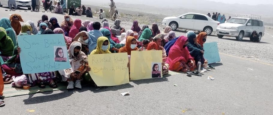 تربت: خدیجہ بلوچ ءِ یل نہ کنگ ءِ ھلاپ ءَ زھرشانی، سی پیک شھدگ بند، روانی مھتل