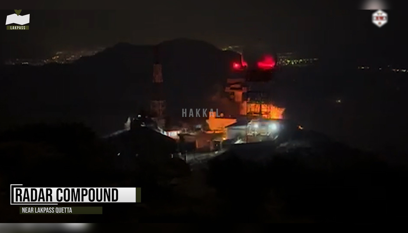 ریڈار تباہ ، پوجی کاروان، ایئربیس ءُ ‘ ڈیتھ ءاسکواڈ’ ءِ سر ءَ اُرش کنگ بوتگ – بی ایل اے ءَ اُرشانی ویڈیو شنگ کتگ