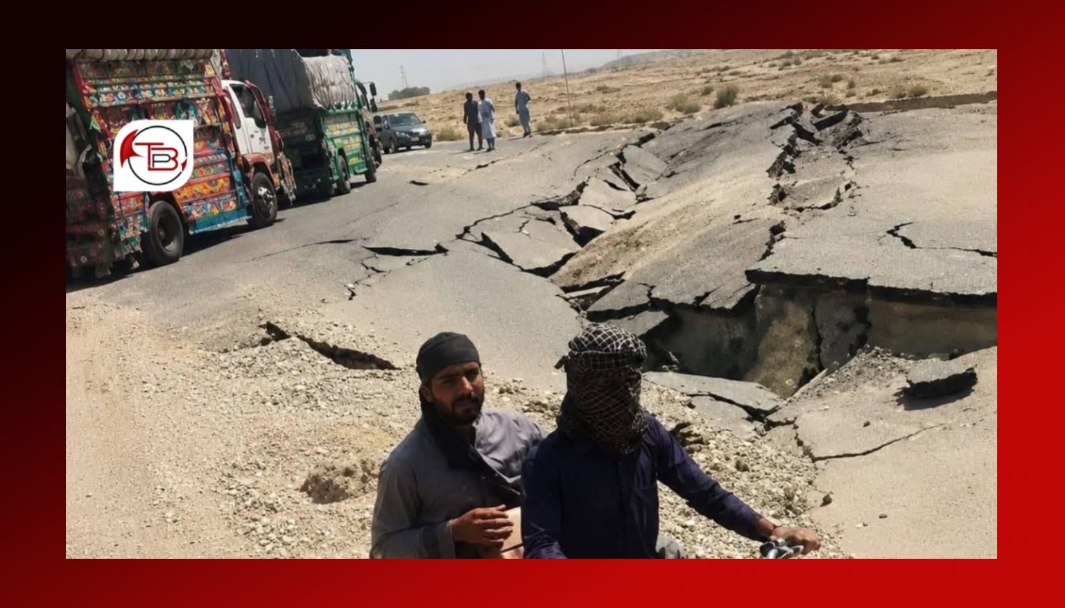 شال – کراچی شھدگ ءِ سر ءَ پھل گوں تراک ءَ تباہ بیتگ