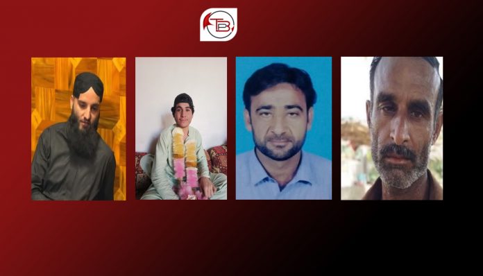 بلوچستان ءُ کراچی ءَ پاکستانی پوج ءَ چار مردم آوار جتگ وھدے کہ دگہ دو یل کنگ بیتگ