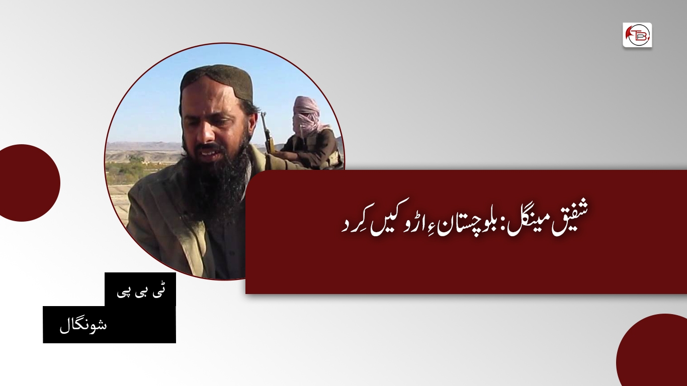 شفیق مینگل: بلوچستان ءِ اڑوکیں کِرد- ٹی بی پی شونگال