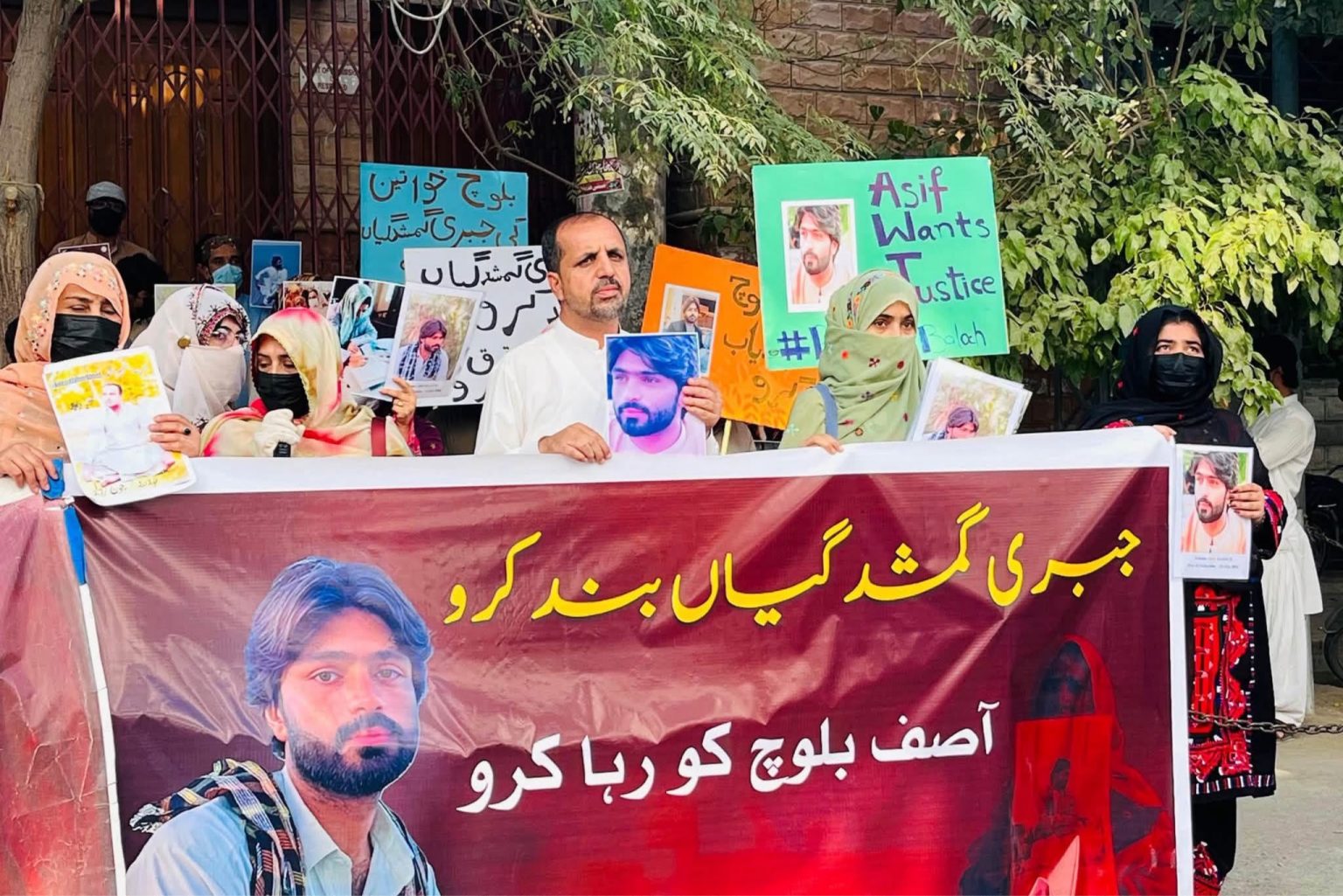 شال ءَ آصف بلوچ ءِ زورانسری آوارجنی ءِ بگیری ءَ زھرشانی