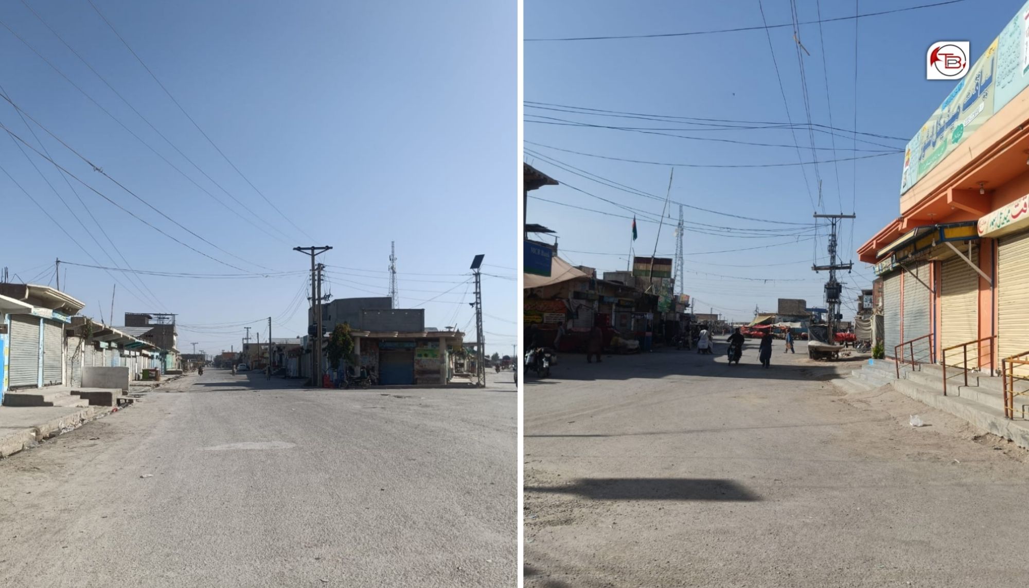 سوراب ءَ برزی اُرش ءِ ھلاپ ءَ سرجمیں بلوچستان ءَ تھتک بند ءُ دربندیں ھڑتال