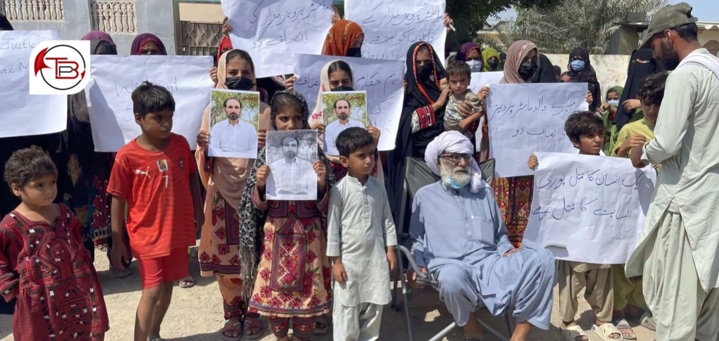 پسنی:اسکول ٹیچر ءِ آوار جنگ ءَ پد کوش ءِ ھلاپ ءَ کھول ءُ شھریانی زھرشانی