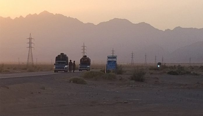 ھاران، چاگی : پوج ءِ پوسٹ سر ءَ اُرش، باپاری دگ سر ءَ ناکہ بندی